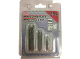 Mini Drill set HSS - 0.5 to 3.0 mm  25pc 