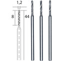 Proxxon - HSS Micro twist drills - Shank O2 35 mm - O1 2 mm  3pc 