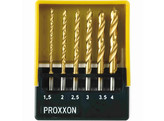 Proxxon - HSS twist drill set with brad point - Axle O3 mm  6pc 