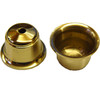 Candle Cup insert - Brass  4pc 