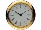 Gold roman clock insert 50 mm