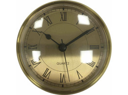 Gold roman clock insert 85 mm