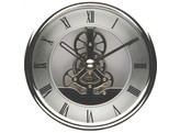 Skeleton Clock 120 - Silber