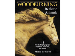 Woodburning realistic animals