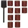Proxxon - Support 14 mm avec 10 cylindres de poncage - Grain 120