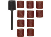 Proxxon - Support 14 mm avec 10 cylindres de poncage - Grain 120