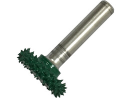 Saburrtooth - Raspelfraser - Flache Scheibe - Achse O6 mm - 3 x 19 mm - Grob