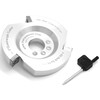 Manpa - Disque 70 mm - carre - 3 x 9 5 mm