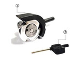 Manpa - Tete libre pour Multi   Belt Cutter   disque 45 mm