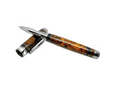 Beaufort Ink - Rollerball Mistral - titane noir avec accent or titane