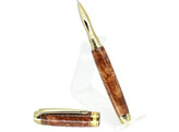 Beaufort Ink - Mistral Rollerball - titanium gold with brushed gold accent