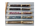 Beaufort Ink - Mistral Rollerball - titanium gold with brushed gold accent