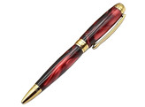 Beaufort Ink - Stylo a bille Mistral - or titane avec accent or brosse
