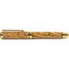 Beaufort Ink - Cyclone Fountain Pen - gold with black chrome accent