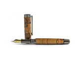 Beaufort Ink - Stylo plume Cyclone - gunmetal avec chrome noir accent