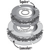 King Arthur s Tools - Lancelot O100 mm  Z14    Squire O85 mm  Z12