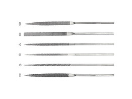 Corradi - Set Needle rasps - Length 160 mm  6pc 