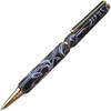 Gold Twist Stylos a bille - Plaque or - noir