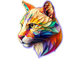 WOODEN CITY - Puzzle - Gaudy Cougar 150pc