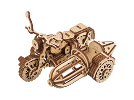 UGEARS - Bouwpakket - Harry Potter - Hagrid s vliegende motorfiets