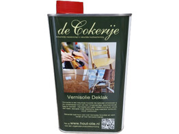 de Cokerije - Vernis a l huile - Couche de finition - 1000 ml