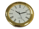 Horloge 50 mm  blanc  romaine