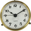 Horloge 70 mm  blanc  arabes