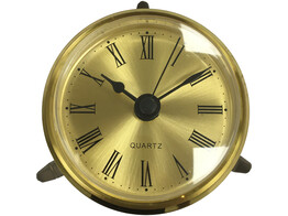 Uhr 65 mm  Gold  Roman