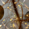 Tiny Turner -  Boule en verre 8 cm - LED blanc chaud