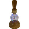 Tiny Turner -  Boule en verre 8 cm - LED multicolores