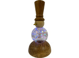 Tiny Turner -  Boule en verre 8 cm - LED multicolores