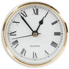 Horloge 82 mm  blanc  romaine