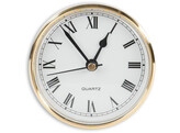 Horloge 82 mm  blanc  romaine