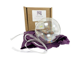 Tiny Turner -  Glazen bol 8 cm - Warm wit LED