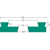 Axminster - Dovetail jaws Type A for GK88