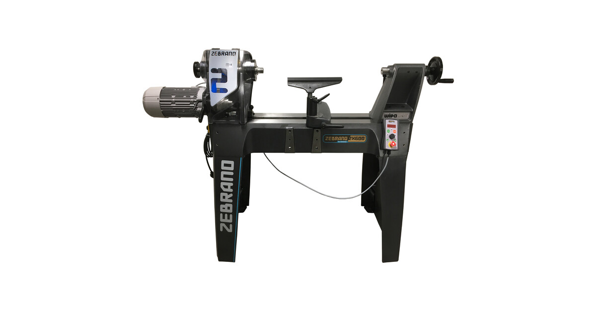 WIVAMAC - Zebrano lathe ZX600 2HP