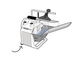Tormek - Kippfu e fur T-8  2St. 