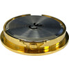 White arabic clock insert 36 mm  gold