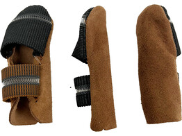 Leder-Fingerschutz