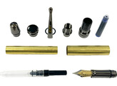 Beaufort Ink - Stylo plume Cyclone - gunmetal avec chrome noir accent