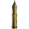 Beaufort Ink - Cyclone Fountain Pen - gold with black chrome accent