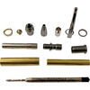 Beaufort Ink - Mistral Ballpoint - black titanium with titanium gold accent