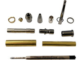 Beaufort Ink - Mistral Ballpoint - black titanium with titanium gold accent
