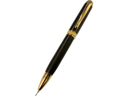 Beaufort Ink - Mistral Pencil - titanium gold with brushed gold accent