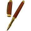 Beaufort Ink - Mistral Rollerball - titanium gold with brushed gold accent