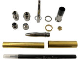 Beaufort Ink - Rollerball Mistral - titane noir avec accent or titane