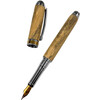 Beaufort Ink - Stylo plume Mistral - titane noir avec accent or titane