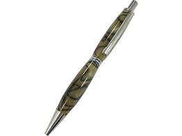 Click - Ball-point pen mechanism - Chrome