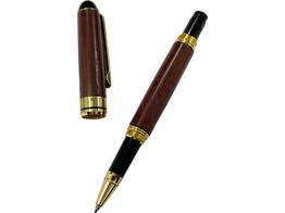 Euro Round Top Premium - Rollerball mechanism - Gold-plated