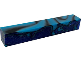 Acetate acrylique - Bleu / Turquoise - 20 x 20 x 130 mm